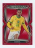 2024-25 Gabriel Panini Obsidian Electric Etch Red Flood Brazil Soccer Card 9/10