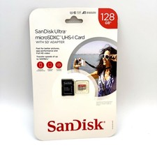 SanDisk Ultra 128GB microSDXC UHS-I Class 10 w/ Adapter High Speed