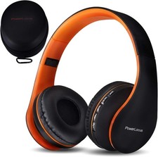 Wireless Bluetooth Over-Ear Stereo Foldable Headphones, Wired Headsets Rechargea