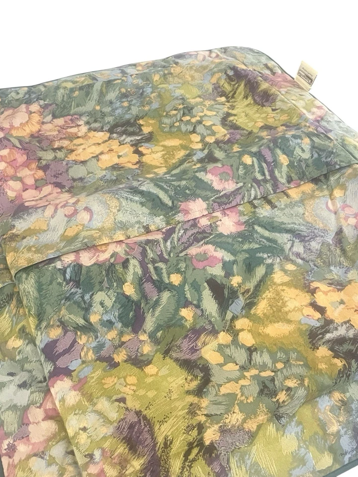 PAIR Vintage Thomasville Floral Pillow Shams Cottagecore Farmhouse USA - Image 3 of 4