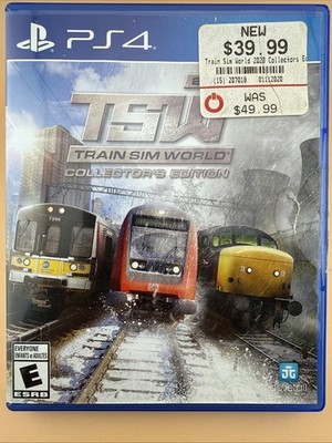 Train Sim World Collector's Edition Sony PlayStation 4 - Complete with case