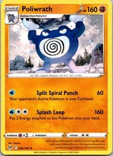 Poliwrath 085/196 Rare Lost Origin Pokemon Near Mint