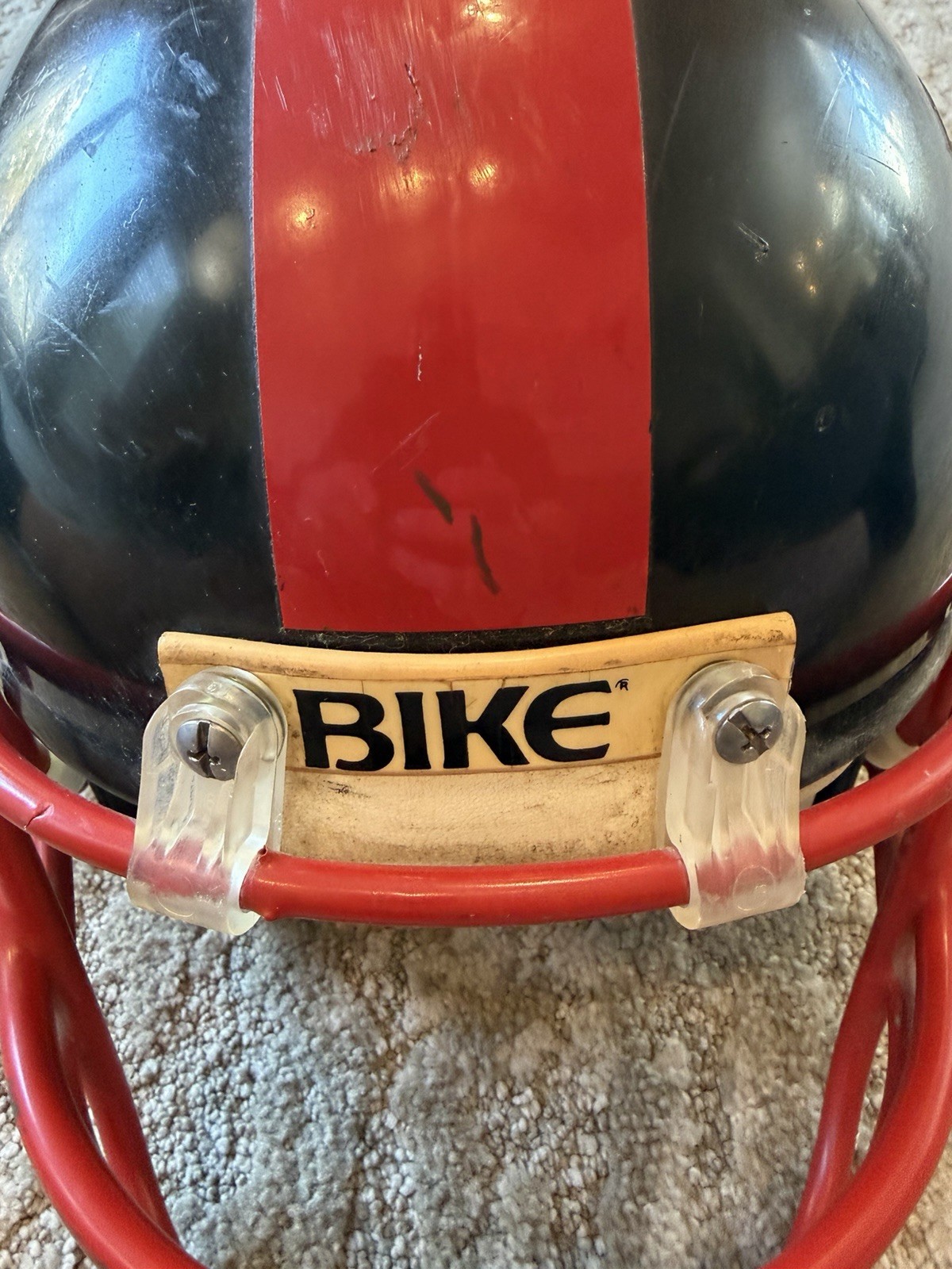 Louisville Cardinals BIKE AiR Power 1983 Vintage Game Used NCAA Football Helmet