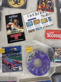 Lot Of Saga Genesis, Saturn, Dreamcast, Computer Games   Some Sealed New