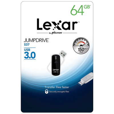 Lexar 64GB JumpDrive S37 USB 3.0