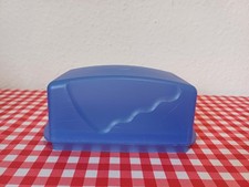 Tupperware * Junge Welle * Butterdose #4 * Butterschatz * blau * Kratzer