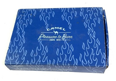 Vintage Original Camel Cigarette Advertising Mailing Box - Match Books  Inside