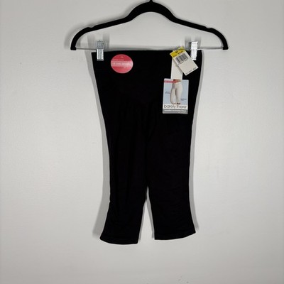 Breathe By Barely There Women M Black 4206 Firm Control Pant Smoother NWT