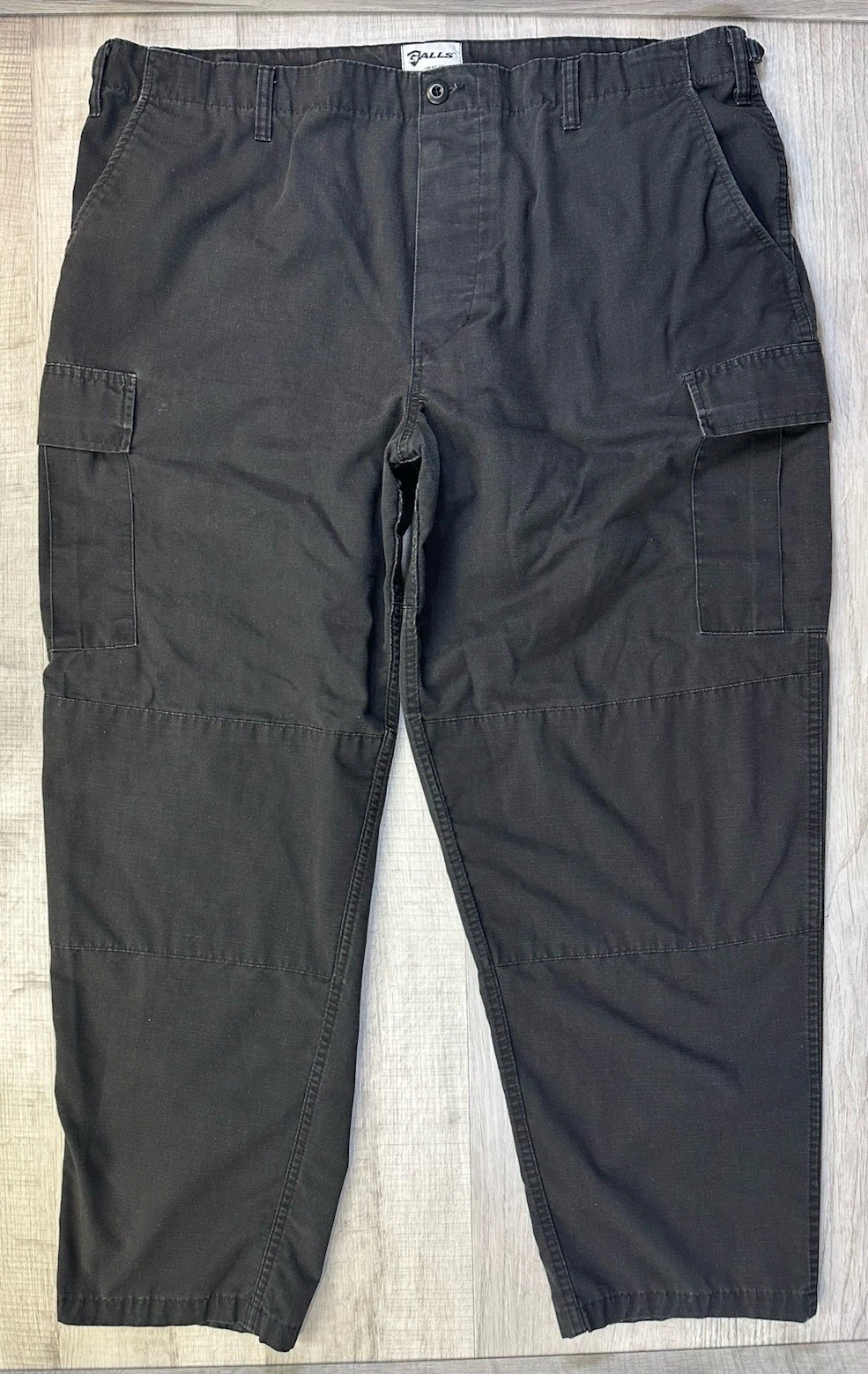 Galls Cargo Pants Blk Men Size 43-47X29.5-32.5 (Actual 44X30.5) Adjustable