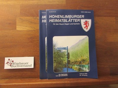 Hohenlimburger Heimatblätter für den Raum Hagen und Iserlohn. Heft Nr. 2  369702