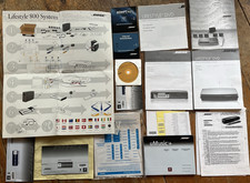 Bose Lifestyle DVD Installation And Operating Guide Manuals and DVDS  Decals