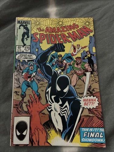 The Amazing Spider-Man #270 Newsstand Variant (Marvel Comics November 1985)