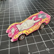 Hot Wheels Redline Jet Threat Purple with flames