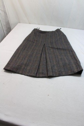 D10996 Markenlos Jupe 36 Gris Noir Orange Rouge Braun Individualisé Bien - Photo 1/1