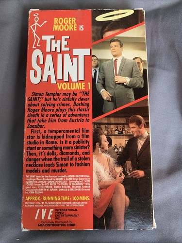 The Saint Roger Moore VHS Volume 1-6 International Video Entertainment Inc. - Picture 6 of 18