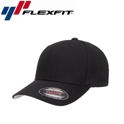 V-Flexfit Cotton Baseball Cap S/M Schwarz