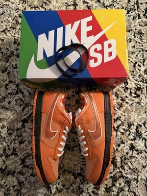 Nike SB Dunk Concepts Orange Lobster Size 11.5M
