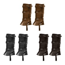 Pirate Boots Covers Protective Gift Reusable Vintage Style for Men Leg Covers