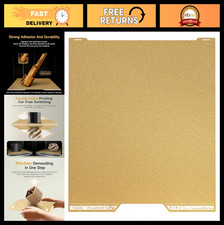 Textured Build Plate for 3D Printer, Double-Sided PEI Sheet, Flexible Removable