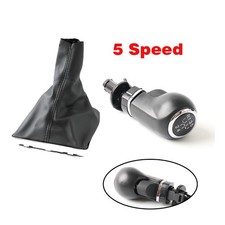 Schaltsack Schaltknauf Gangschaltung Hebel Rahmen 5-Gang für Opel Astra Zafira