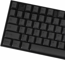 142 Black PBT Keycaps Cherry Profile Dye-Sub Gray Minimalist Keyboard Set