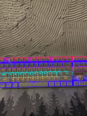 Red Dragon RBG Mechanical Gaming Keyboard with Blue Switches (Slightly Used)