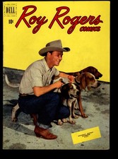 Roy Rogers Comics #34 VF- (Dell Comics November 1950) RARE CANADIAN EDITION!