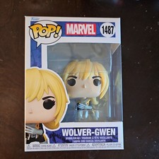 Funko Pop! Spider-Gwen: Gwenverse Wolver-Gwen Funko Pop! Figura Vinilo #1487