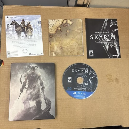 The Elder Scrolls V Skyrim Special Edition Steelbook Edition PS4