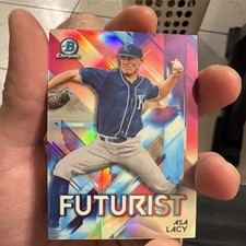 Topps Bowman Futurist Asa Lacy #FUT-AL Kansas City Royals Baseball Card