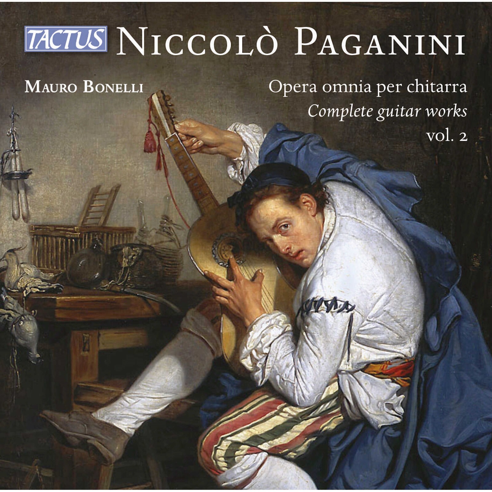 TC781692 Mauro Bonelli Niccolo Paganini: Complete Guitar Works, Vol. 2 Double CD