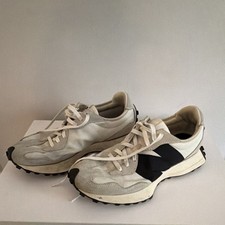 New Balance 327 Sea Salt Black WS327FE Women's Suede Sneakers White Black