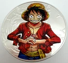 Japanese Anime - One Piece - American Silver Eagle 1oz .999 Silver Dollar Coin