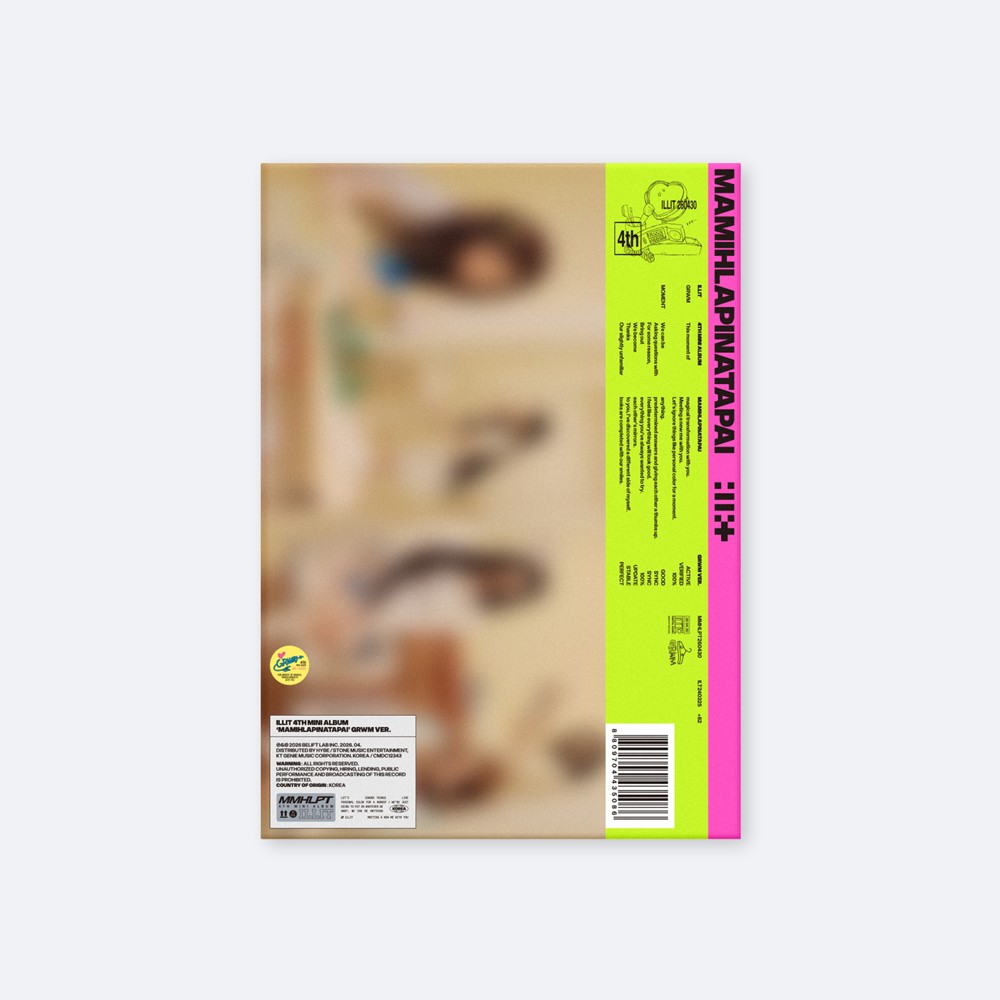 illit CD MAMIHLAPINATAPAI 新品未開封 ILLIT MAMIHLAPINATAPAI 4th Mini Album Random CD+Photobook+