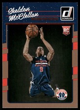 2016-17 Donruss #199 Sheldon McClellan Washington Wizards Rookie