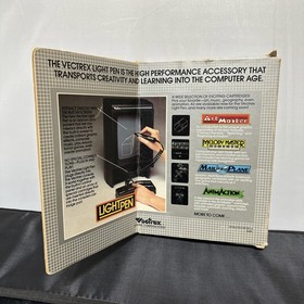 Vectrex Light Pen 1983Complete with Art Master Cartridge