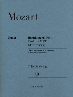 Concerto For Horn And Orchestra No. 4 Eb Major | Besetzung: Horn und Klavier