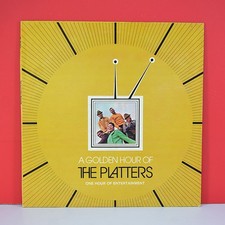 THE PLATTERS 'A Golden Hour Of Their Hits' 1975 LP 33rpm NM- 12" Vinyl Record