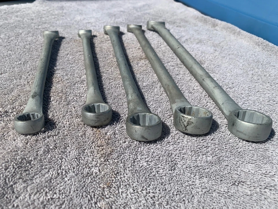 Juego de llaves vintage Blue-Point Snap on doble caja final edición militar Segunda Guerra Mundial Foto 4 de 4