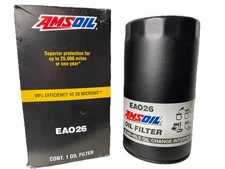 Amsoil EaO26 Oil Filter 25,000 Mile Change Interval - w/Box - MADE in USA