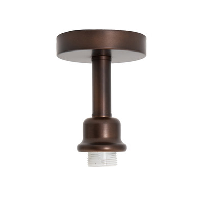 Moderne Designer kurze halbbündige matt Bronze Deckenrosette von Happy Home...