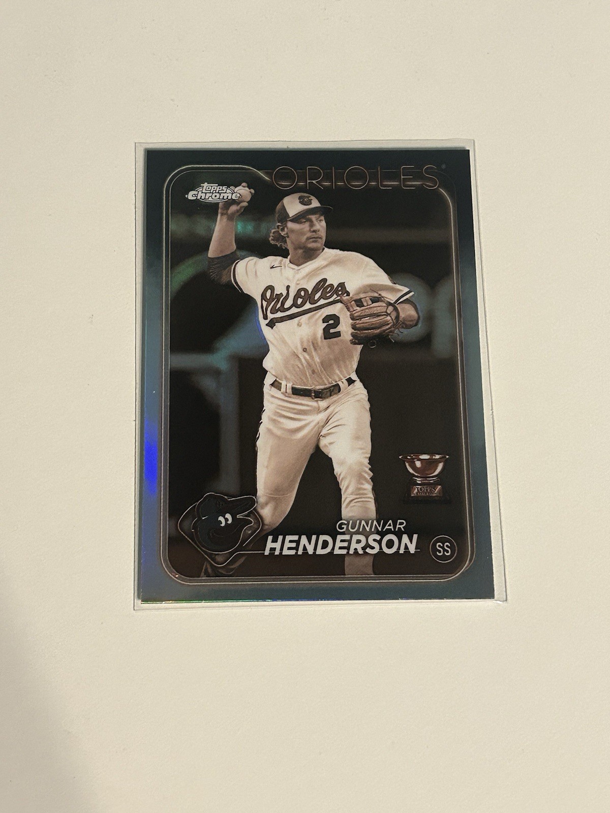 2024 Topps Chrome - Gunnar Henderson #36 Sepia Refractor