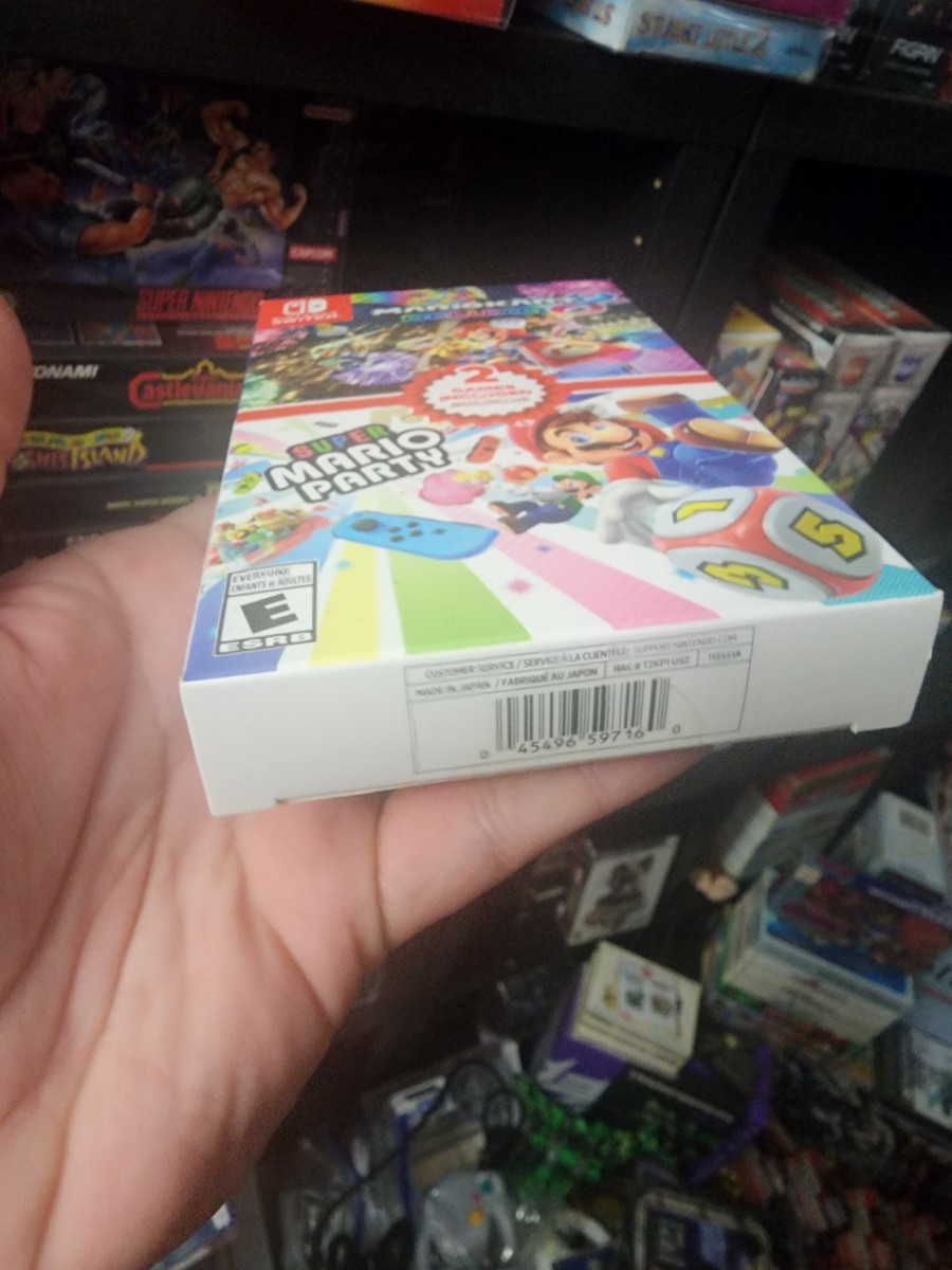 Mario Kart 8 Deluxe + Super Mario Party (Switch, 2020) for sale