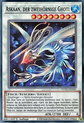 Yu-Gi-Oh! Power of the Elements POTE-DE Einzelkarten zum Aussuchen - deutsch