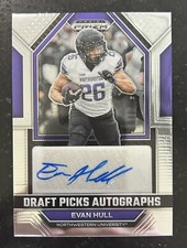 2023 Panini Prizm Draft Picks Evan Hull Rookie Auto Northwestern Indy Colts
