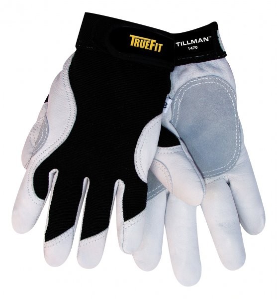 Tillman 1444 Top Grain Goatskin Drivers Glove with OilShield Protection Large
