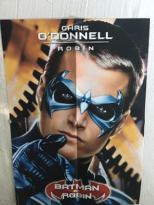 Chris O'Donnell Robin Poster Batman & Robin A2 Filmplakat 59x42 Rarität!!