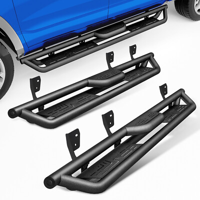 Drop Running Board Side Step Bars For 09-18 Dodge Ram 1500 Quad/Extended Cab