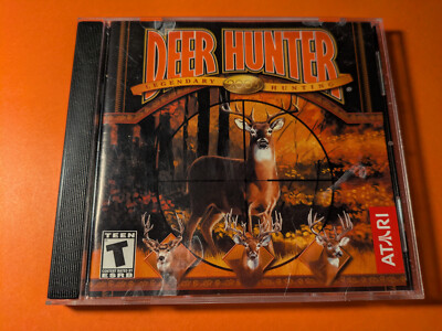 Vintage PC Hunting & Sports video games CD Jewel/Box MS-Dos/Windows 3.11/95/98
