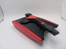 Retro Grid Tank for Vintage Tron action figures and lightcycles toys Black/Red